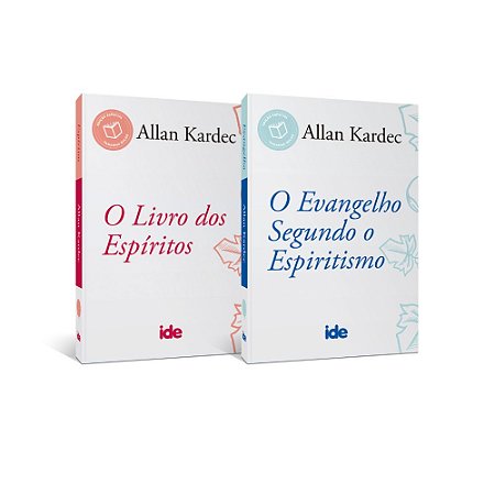 Kit 02 Livros O Evangelho Segundo O Espiritismo + O Livro Dos Espíritos Bolso - Ide Editora