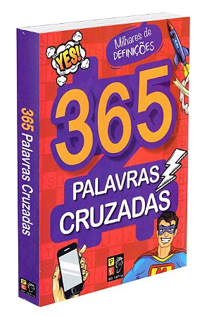 365 Palavras Cruzadas - Capa Vermelha