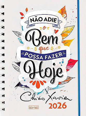 Chico Xavier 2026 - Wire-o - Capa Dura