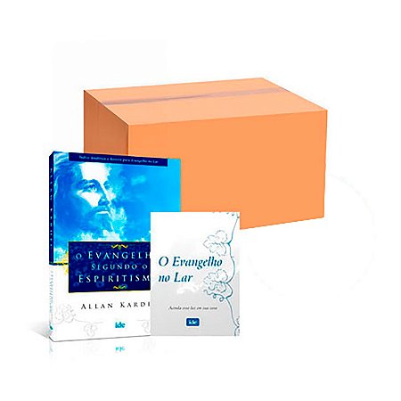 Kit Evangelho Espírita - 30 O Evangelho Segundo o Espiritismo + 30 O Evangelho no Lar