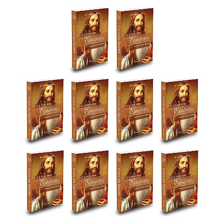 Kit 10 O Livro dos Espíritos - 10 Livros