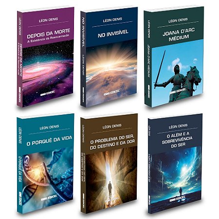 Coleção Leon Denis - 6 livros