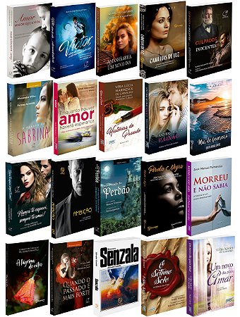 Kit 20 Romances Espíritas Que Transformam Sua Vida