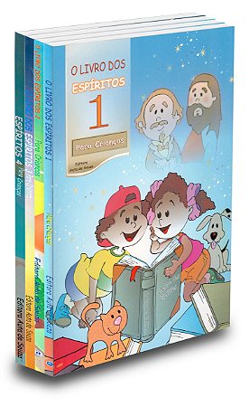 Kit O Livro dos Espíritos Para Crianças - Volume 1,2,3 e 4