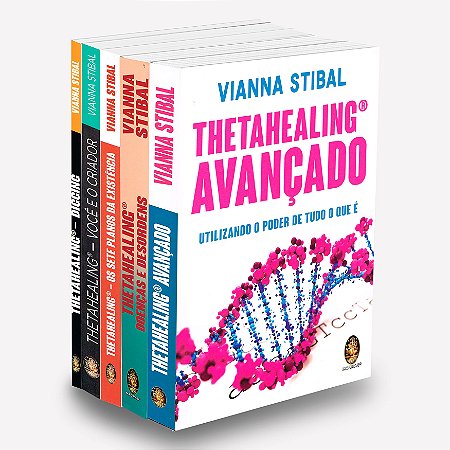KIT THETAHEALING - 5 LIVROS NOVOS