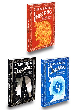 A Divina Comédia - Coleção Completa - 3 Livros