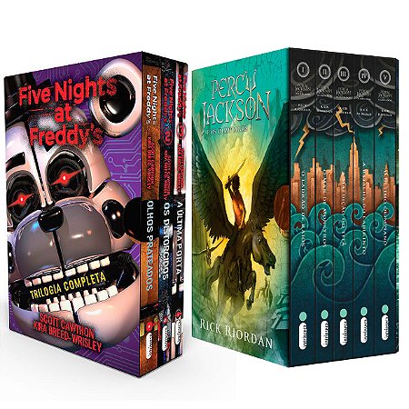 Percy Jacksons + Five Nights - Kit 2 Boxes