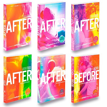 Kit Coleção After 6 Livros - Anna Todd
