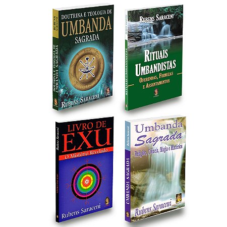 Doutrina e Teologia de Umbanda Sagrada + Rituais + 2 Livros