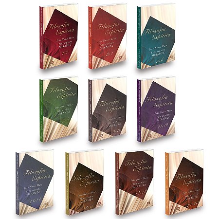 Coleção Filosofia Espírita - João Nunes Maia - Volumes  1 a 20