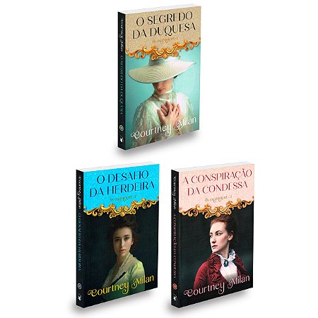 Série Os excêntricos, kit 3 livros, livro 1,2 e 3 - Courtney Milan