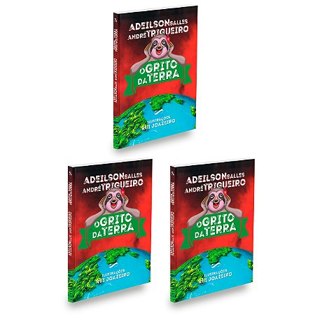 Kit 3 livros - O Grito da Terra