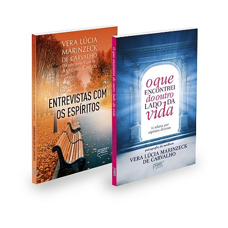 O Que Encontrei Do Outro Lado Da Vida E Entrevista Com Os Espíritos Kit Com 2 Livros