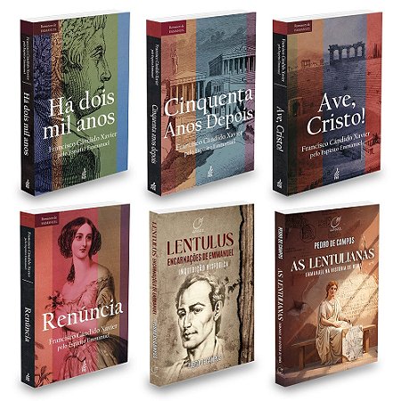 Kit As Vidas de Emmanuel - 6 Livros