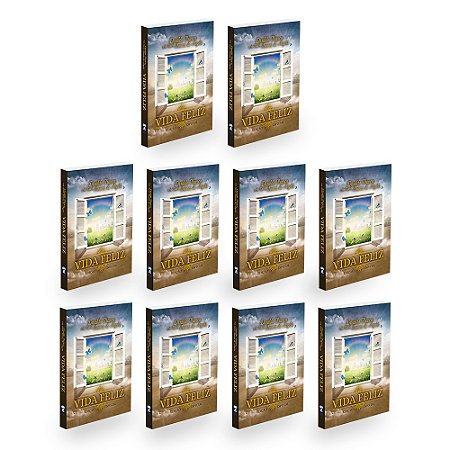 Kit 10 Vida Feliz - Capa Dura