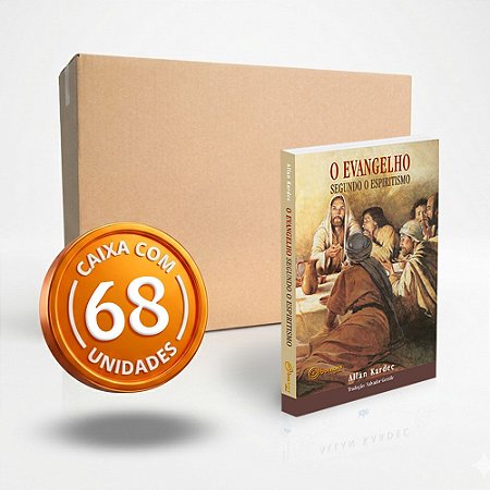 O Evangelho Segundo o Espiritismo - Edição Econômica - Caixa Com 68 Exemplares