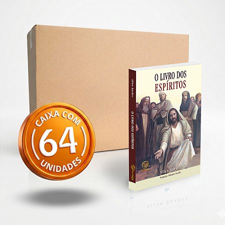 O Livro dos Espíritos - Edição Econômica - Caixa com 64 Exemplares