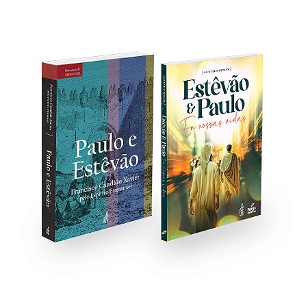 Kit Paulo e Estevão + Estevão e Paulo com 2 Livros