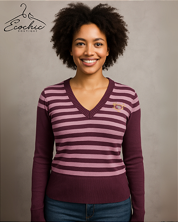 Suéter Listrado | Tam. M