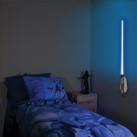Luminária Uncle Milton Star Wars Sabre de Luz Obi-Wan - MOSTRUARIO