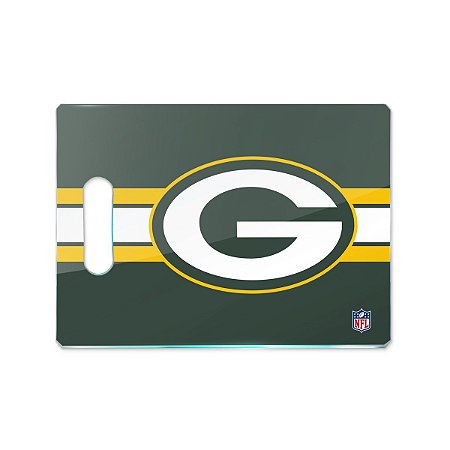 Tábua de Carne de Vidro Licenciada NFL - Green Bay Packers