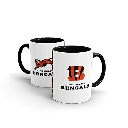 Caneca de Cerâmica Licenciada NFL - Cincinnati Bengals