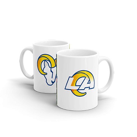 Caneca de Cerâmica Licenciada NFL - Los Angeles Rams
