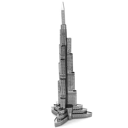 Mini Réplica de Montar Burj Khalifa