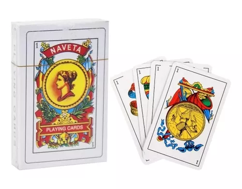 Baralho Espanhol Truco Tradicional 50 Cartas Papel Promoção
