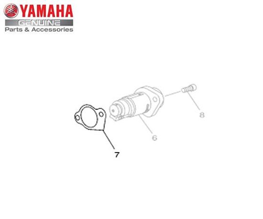 JUNTA DO TENSIONADOR PARA XJ6 E YZF-R6 ORIGINAL YAMAHA