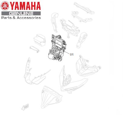 BLOCO DO FAROL PARA MT-03 2021 E 2022 ORIGINAL YAMAHA