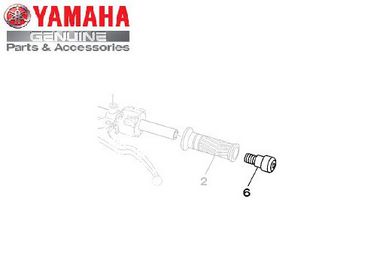 TERMINAÇÃO DA MANOPLA OU PESO DO GUIDÃO PARA MT09 2020 E 2021 ORIGINAL YAMAHA