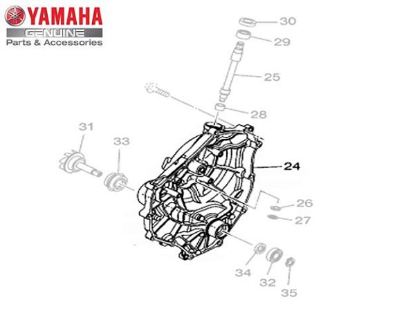 TAMPA DA CARCAÇA LADO DIREITO PARA MT-07 ORIGINAL YAMAHA