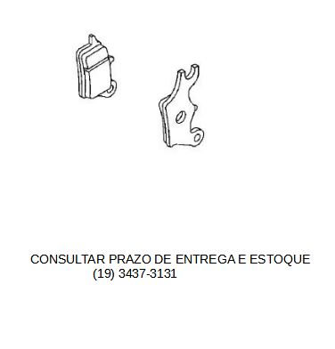 KIT PASTILHA DE FREIO DIANTEIRA NOVA NEO125 2017 ATE 2025, FAZER 150 , FACTOR 150 2016 EM DIANTE ORIGINAL YAMAHA