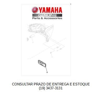 REFLETOR TRASEIRO PARA FLUO 125 2023 E 2024 ORIGINAL YAMAHA