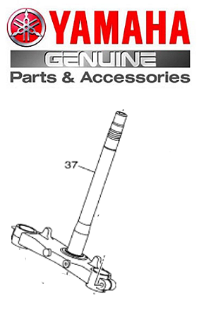 COLUNA DE DIREÇÃO OU SUPORTE INFERIOR DO GARFO X-MAX 2021 ATE 2023 ORIGINAL YAMAHA