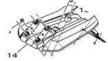 SUPORTE DO PARALAMA PARA YZF R15 ORIGINAL YAMAHA (*CONSULTAR ESTOQUE E PRAZO DE ENTREGA*)