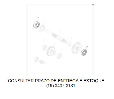 ROLAMENTO DO EIXO SECUNDARIO DA NMAX 160 2021 ATE 2022 ORIGINAL YAMAHA (CONSULTAR ESTOQUE E PRAZO DE ENTREGA)