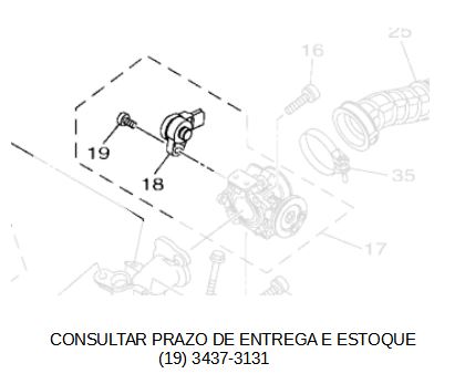 SENSOR DE ACELERAÇÃO PARA NEO 125 2018 ATÉ 2025 ORIGINAL YAMAHA (CONSULTAR PRAZO DE ENTREGA E ESTOQUE)