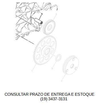 EIXO DA PARTIDA PARA NEO 125 2019 ATE 2025 ORIGINAL YAMAHA (CONSULTAR PRAZO DE ENTREGA E ESTOQUE)
