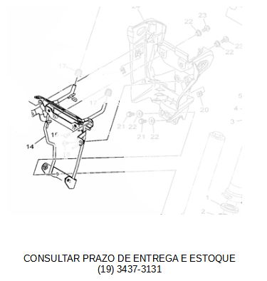 ARANHA OU SUPORTE DO FAROL PARA FZ 25 2022 E 2023 ORIGINAL YAMAHA (CONSULTAR PRAZO DE ENTREGA E ESTOQUE)