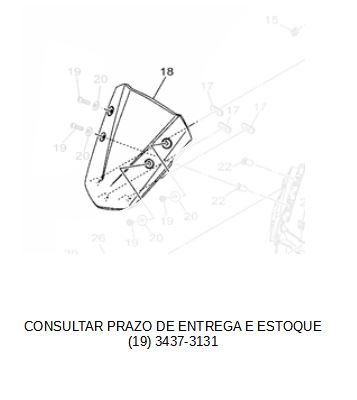 CARENAGEM SUPERIOR DO FAROL PRETA PARA FZ25 2022 ATE 2024 ORIGINAL YAMAHA (CONSULTAR PRAZO DE ENTREGA E ESTOQUE)