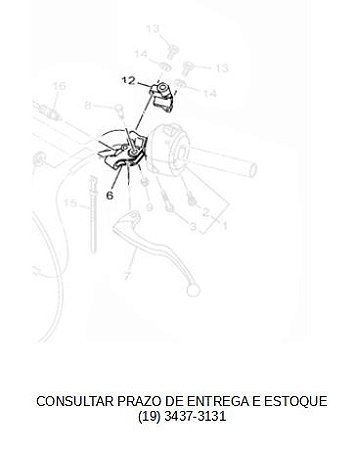 MANICOTO DA EMBREAGEM (MAIOR /MENOR) PARA FZ 25 2018 ATE 2024/Fazer 250/Lander/Ténéré 250 ORIGINAL YAMAHA (CONSULTAR PRAZO DE ENTREGA E ESTOQUE)