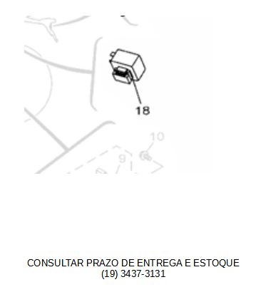 RELE DO PISCA PARA FZ 25 2018 ATE 2024 ORIGINAL YAMAHA(CONSULTAR PRAZO DE ENTREGA E ESTOQUE)