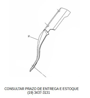 PROTETOR DE ESCAPE PARA YZF R 15 ORIGINAL YAMAHA (CONSULTAR PRAZO DE ENTREGA E ESTOQUE)