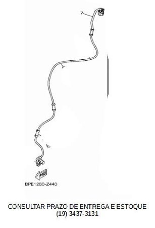 SENSOR ABS DA RODA DIANTEIRA DA YZF R 15  ORIGINAL YAMAHA (CONSULTAR  PRAZO DE ENTREGA E ESTOQUE)