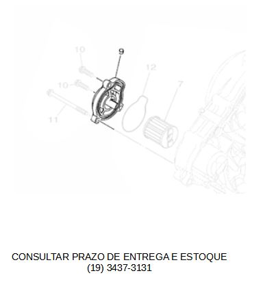 TAMPA DO ELEMENTO DE ÓLEO YZF R15 2024 ORIGINAL YAMAHA (CONSULTAR PRAZO DE ENTREGA E ESTOQUE)