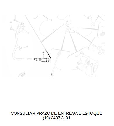 CACHIMBO DA VELA DE IGNICAO PARA NMAX 160 2021 ATE 2023 ORIGINAL YAMAHA (CONSULTAR PRAZO DE ENTREGA E ESTOQUE)
