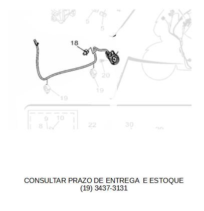 INTERRUPTOR DO CAVALETE LATERAL PARA NMAX 160 2021 ATE 2023 ORIGINAL YAMAHA (CONSULTAR PRAZO DE ENTREGA E ESTOQUE)