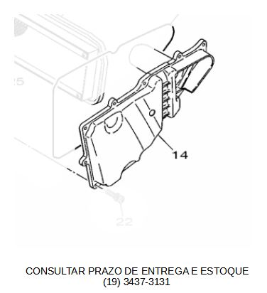 TAMPA DO FILTRO DE AR PARA FZ 15 2023 E 2024 ORIGINAL YAMAHA (CONSULTAR PRAZO DE ENTREGA E ESTOQUE)